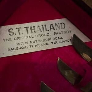 Bronze Flatware Set - Vintage Collection